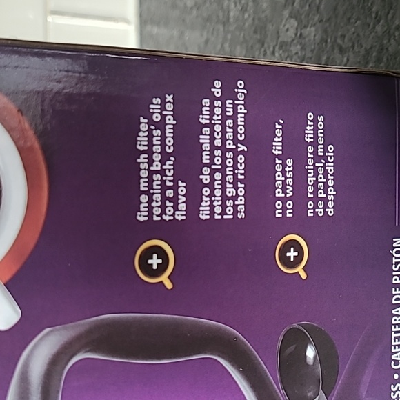 NIB - Mr. Coffee 28 oz. French Press Coffee Maker - Picture 4 of 14